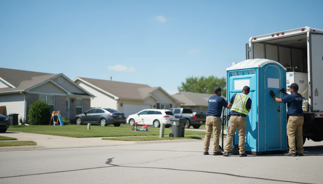 Standard Porta Potty Rentals in Blue Springs, MO near me